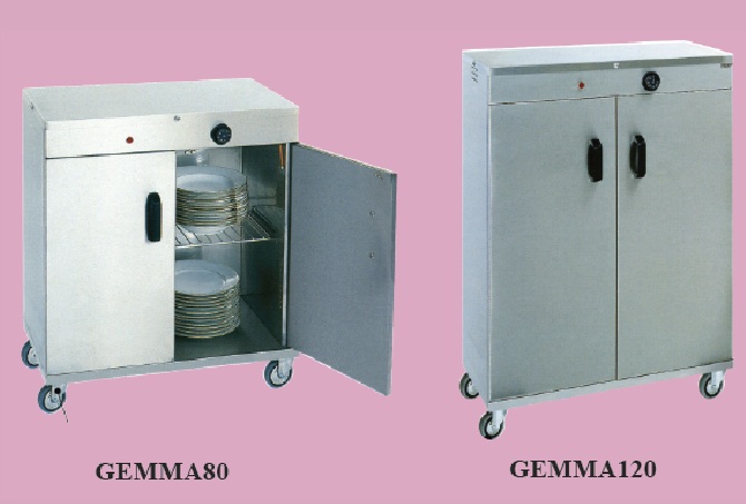 Dish Warming Trolley CIBU-GEMMA80, CIBU-GEMMA120